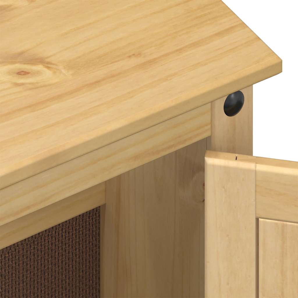 Bathroom Sink Cabinet "Corona" 73x33x60 cm Solid Wood Pine
