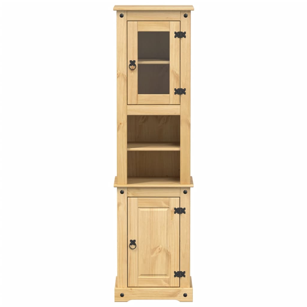 Bathroom Cabinet "Corona" 50x40x185 cm Solid Wood Pine