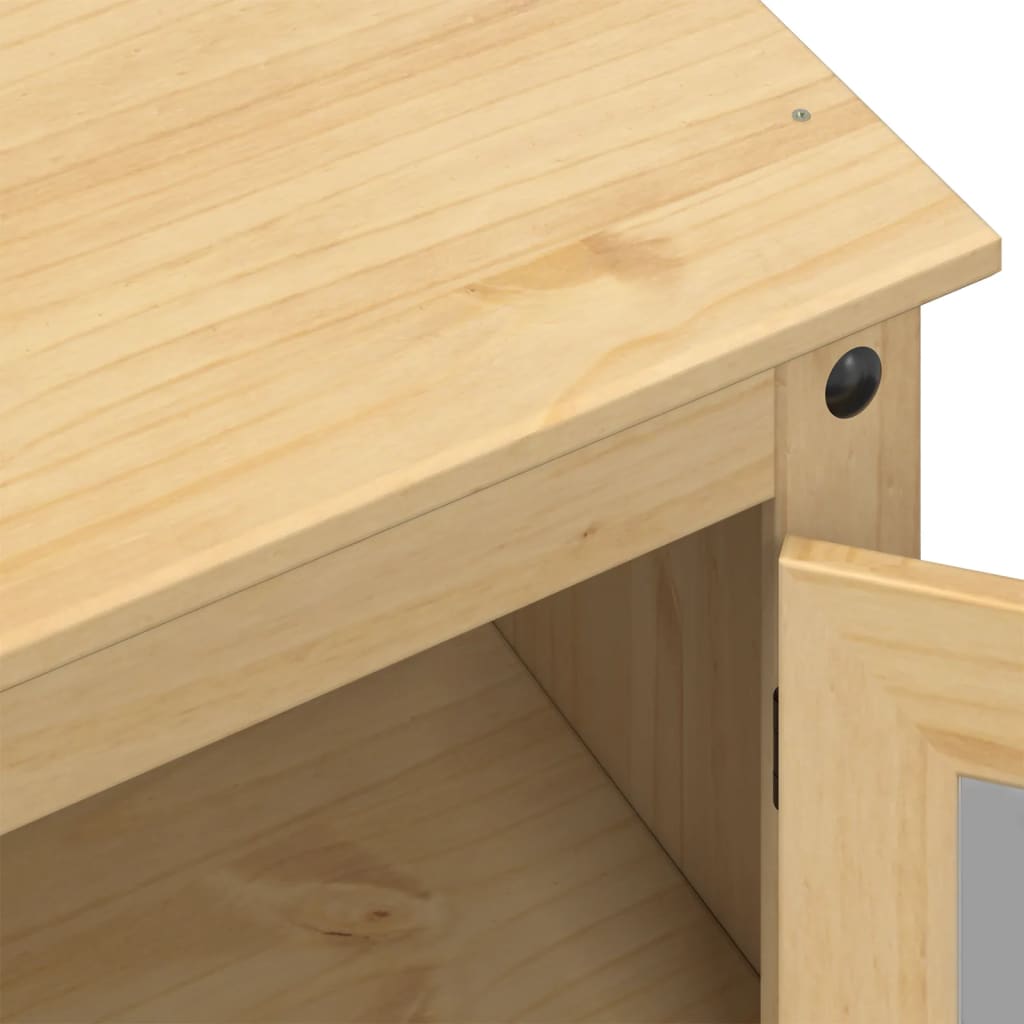 Bathroom Cabinet "Corona" 50x40x185 cm Solid Wood Pine