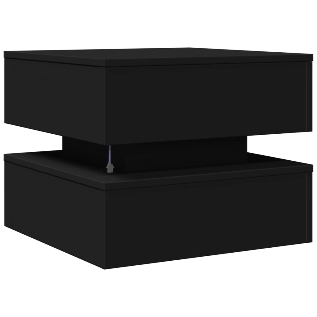 Coffee Table | Black | Engineered wood | Low | Coffee Table | Square