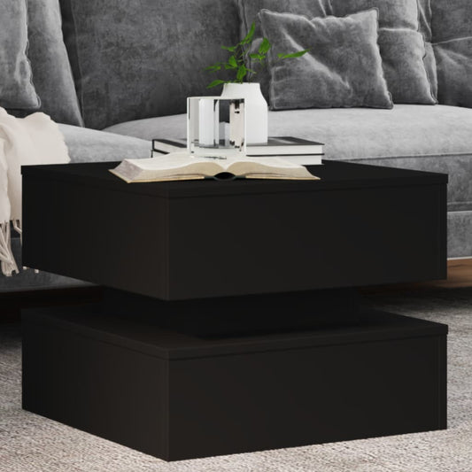 Coffee Table | Black | Engineered wood | Low | Coffee Table | Square