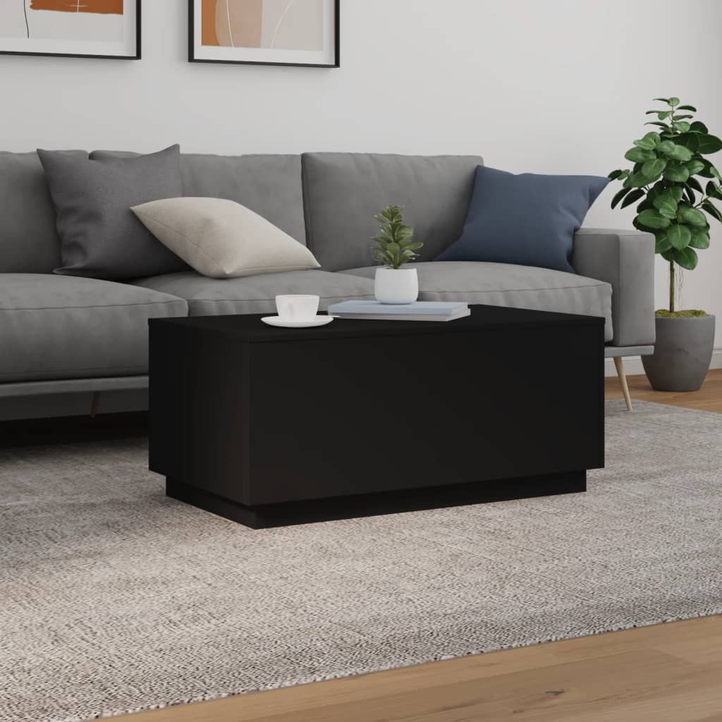 Coffee Table | Black | Engineered Wood | Medium | Coffee Table