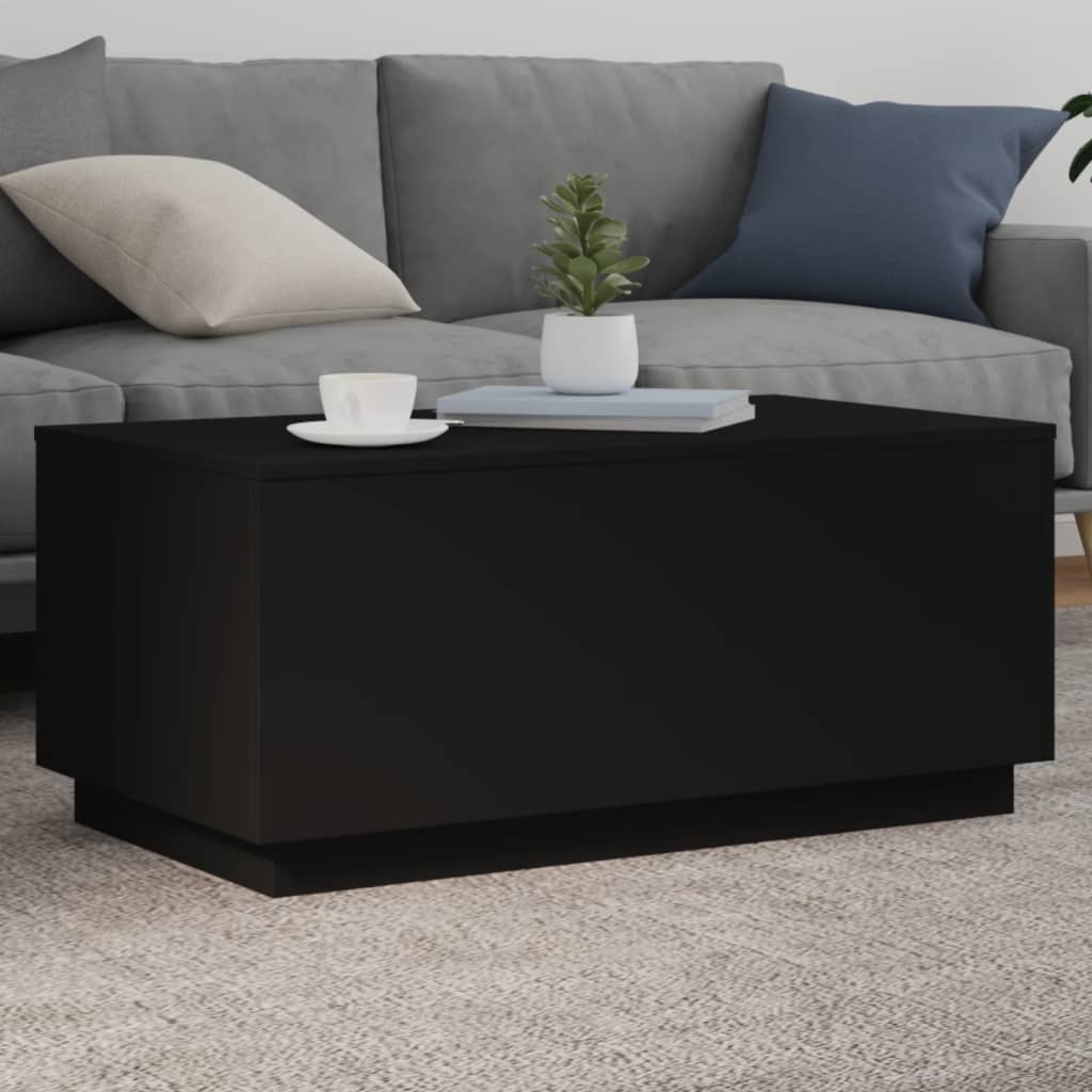 Coffee Table | Black | Engineered Wood | Medium | Coffee Table