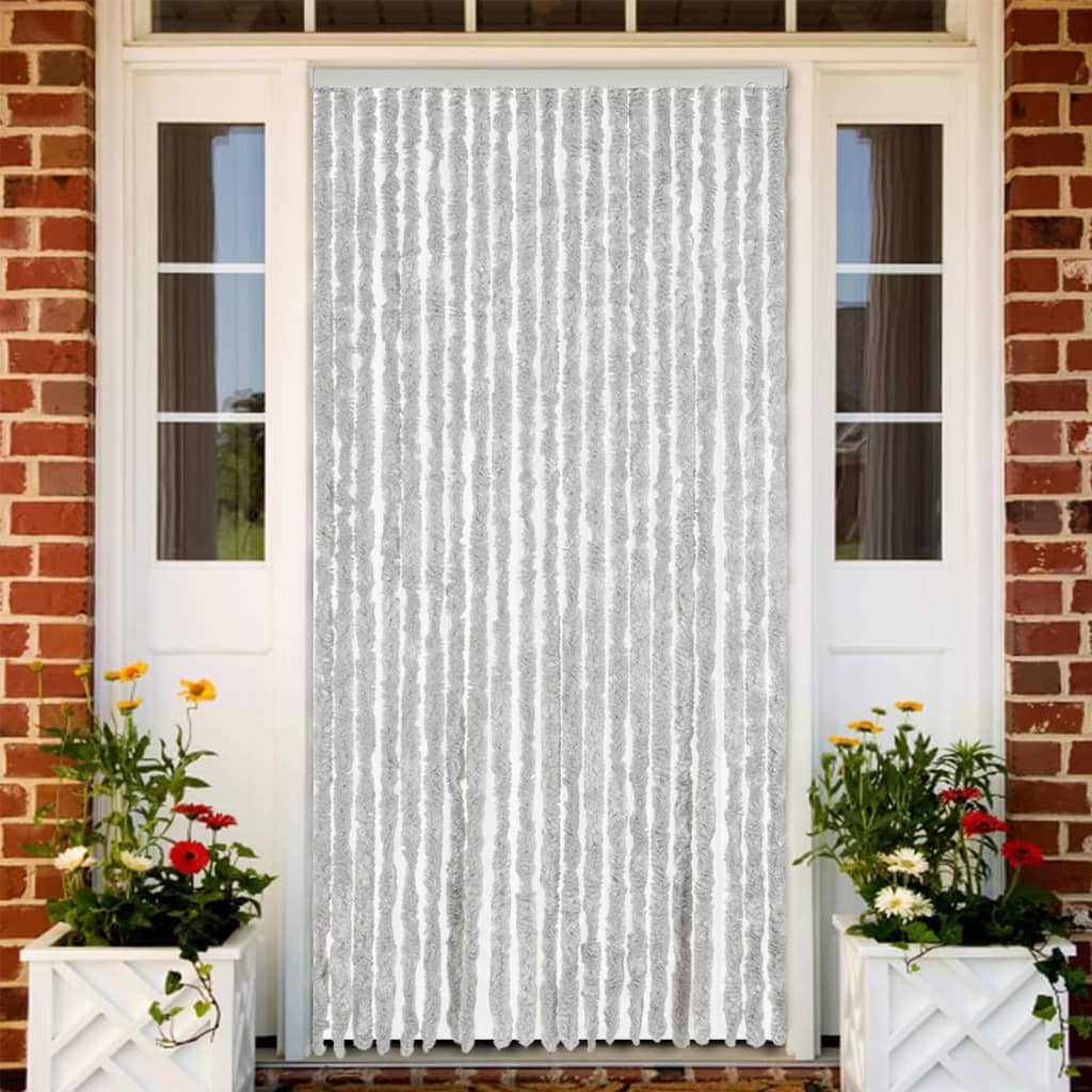 Fly Curtain Grey 90x220 cm Chenille