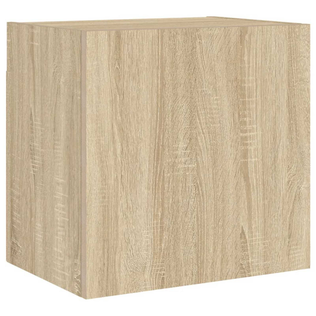 4 Piece TV Wall Units Sonoma Oak Engineered Wood