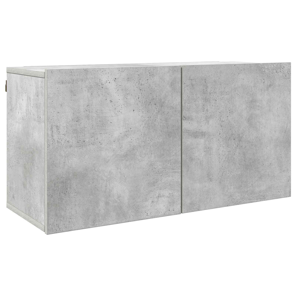 4 Piece TV Wall Units Concrete Grey Engineered Wood