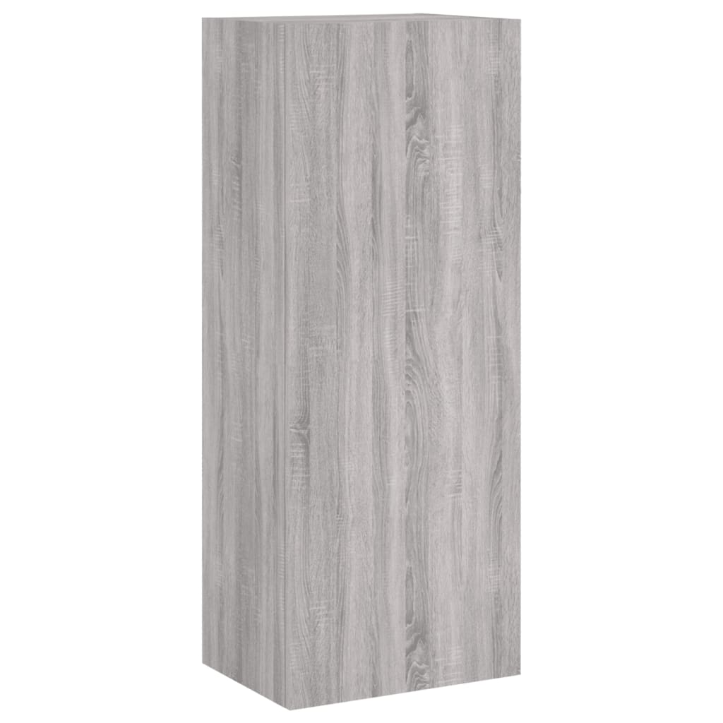 5 Piece TV Wall Units Grey Sonoma Engineered Wood