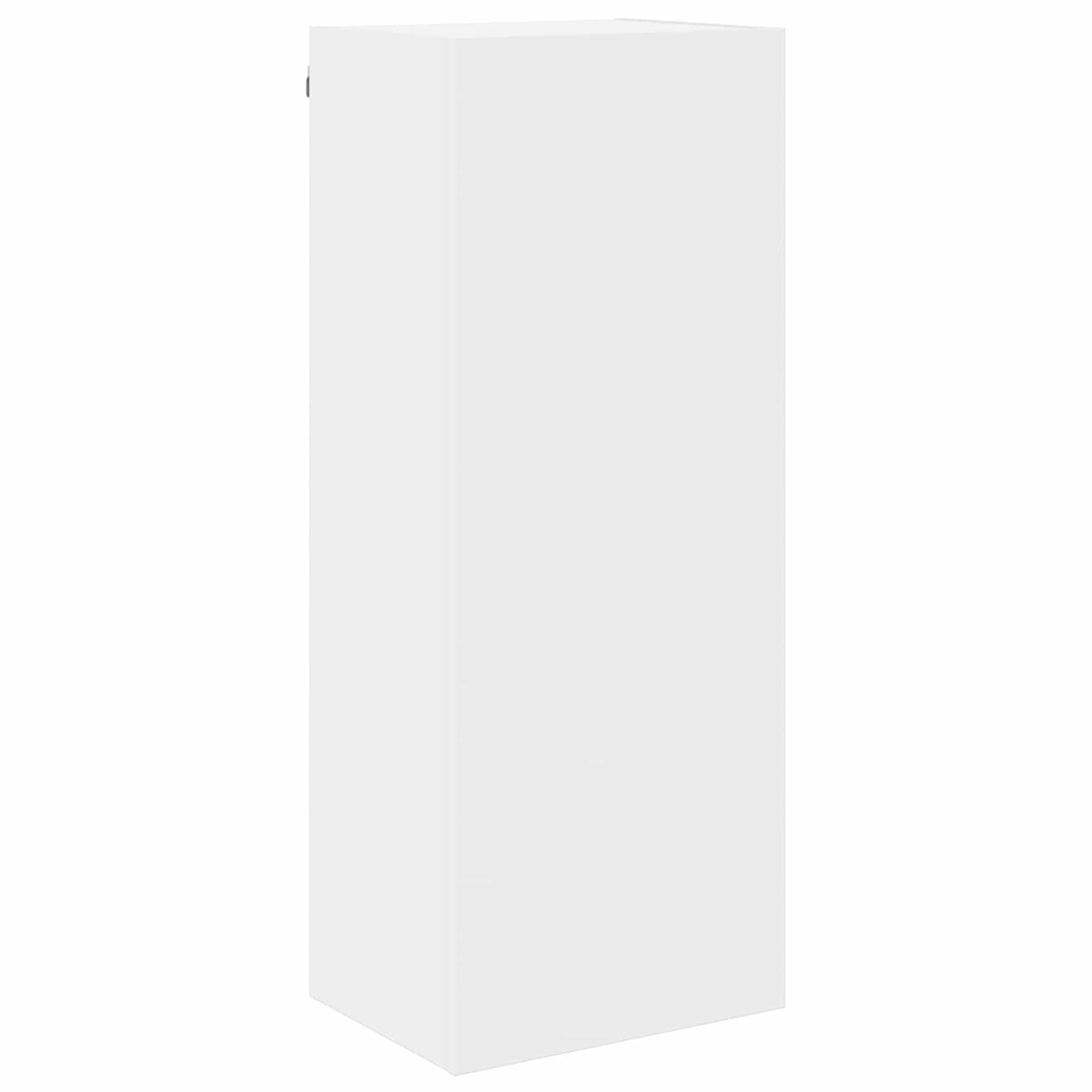 5 Piece TV Wall Units White Engineered Wood