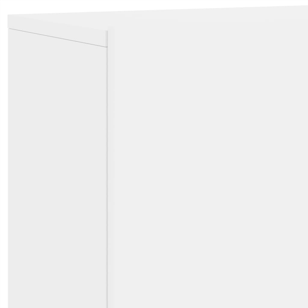 | TV Wall Units | Wall-mounted 6 pcs white Engineered wood