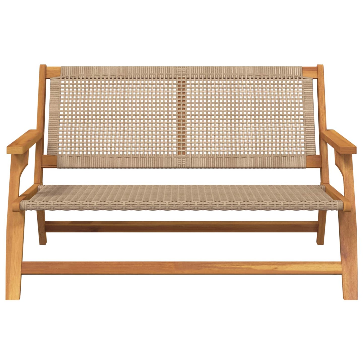 Garden Furniture Beige 122 x 78 x 73 cm Solid Acacia Wood