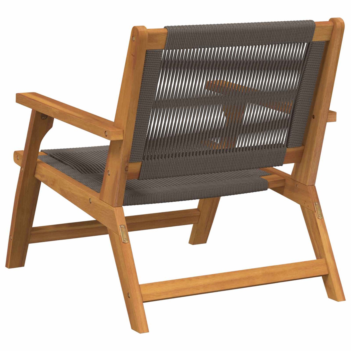 Garden Furniture 2 pcs Grey 67 x 78 x 73 cm Solid Acacia Wood