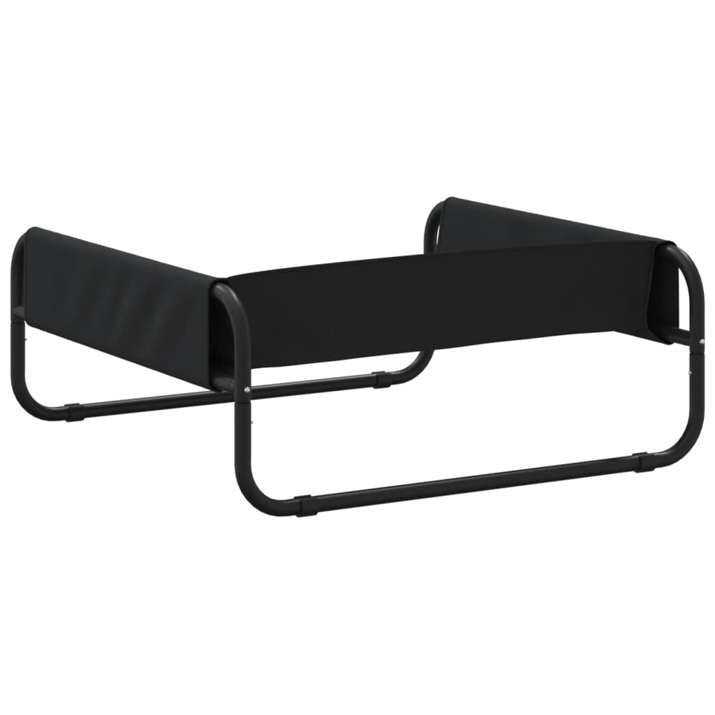 vidaXL Elevated Dog Bed Anthracite Oxford Fabric and Steel