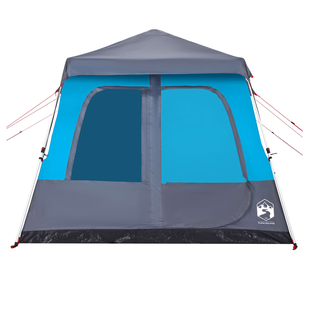 vidaXL Family Tent Dome 8-Person Blue Quick Release