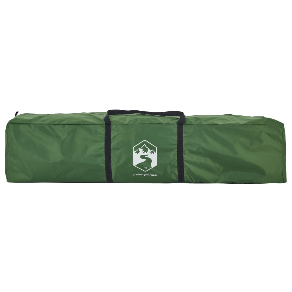 vidaXL Family Tent Dome 10-Person Green Quick Release