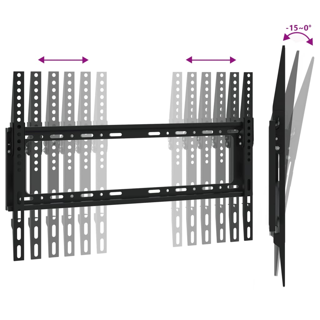 vidaXL TV Wall Mount for 26-63 Inch Screen Max VESA 600x400 mm 50kg