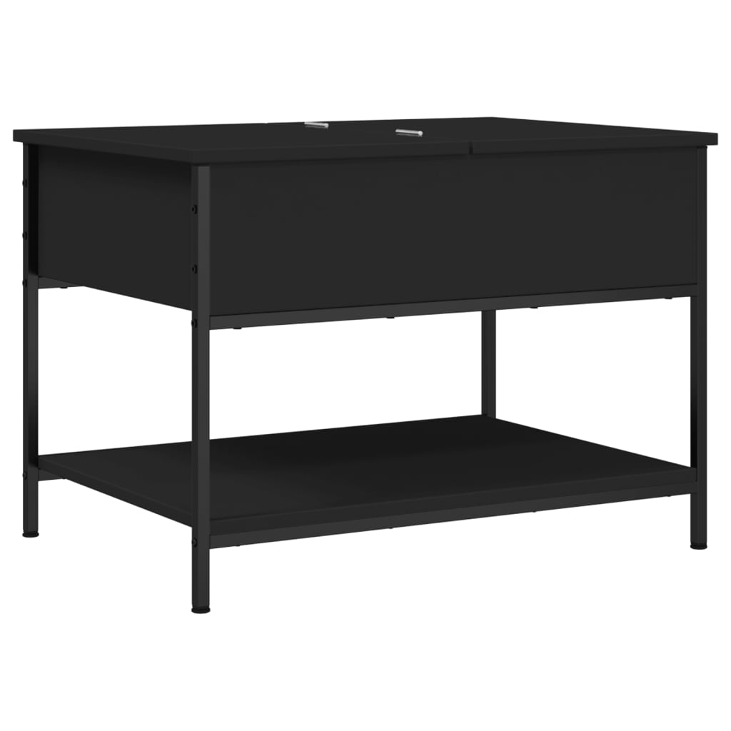 Coffee Table | Black | Engineered wood, metal | Adjustable Feet
