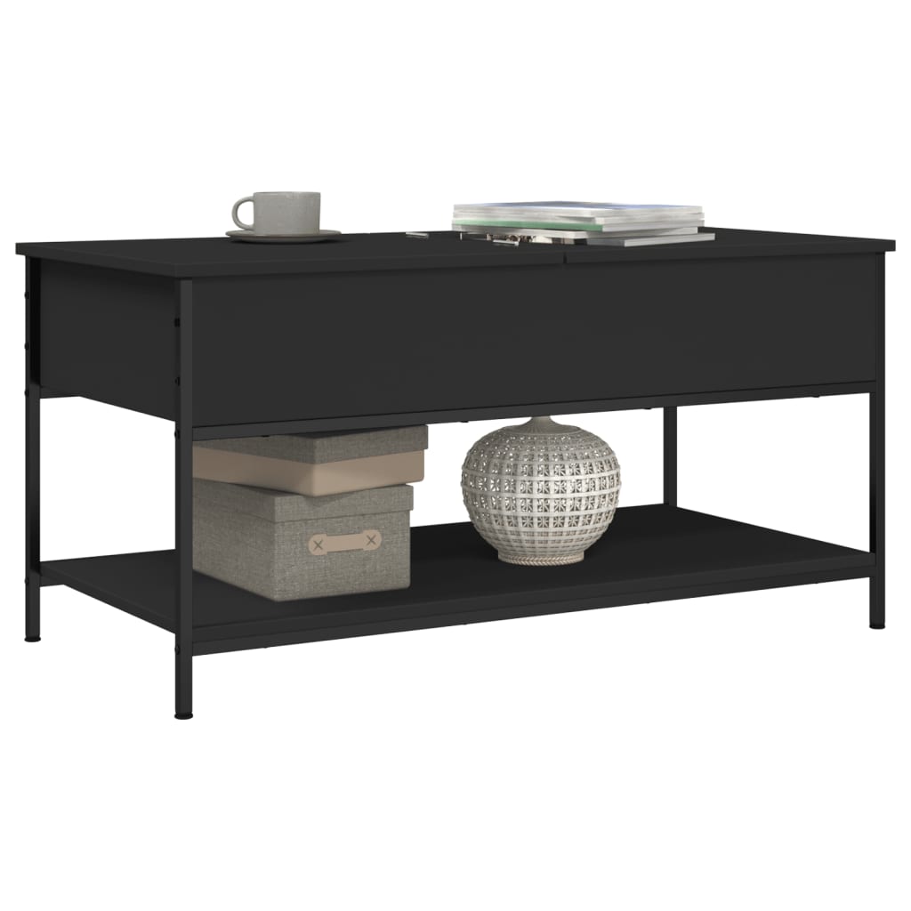 Coffee Table | Black | Engineered wood, metal | Medium | Coffee Table