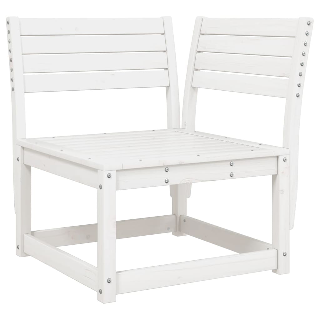 Garden Sofa Set | White | Solid pine wood | Large | Modular