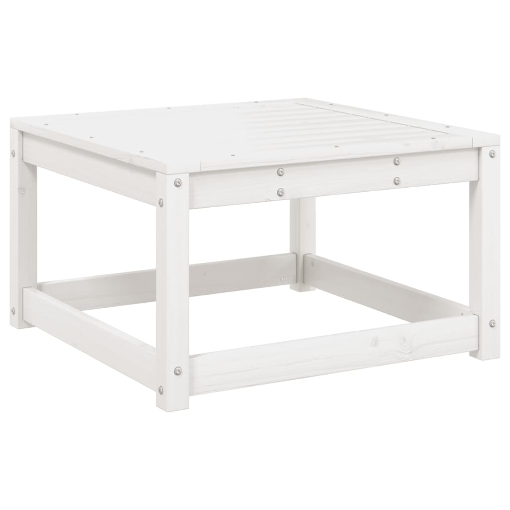 Garden Sofa Set | White | Solid Pine Wood | Large |  Modular