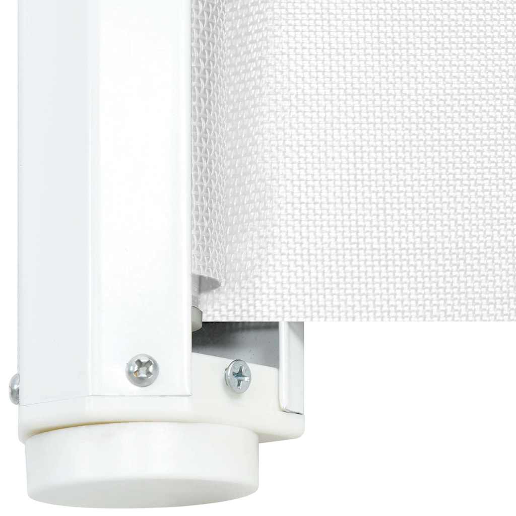 vidaXL Retractable Pet Gate White 102.5x125 cm