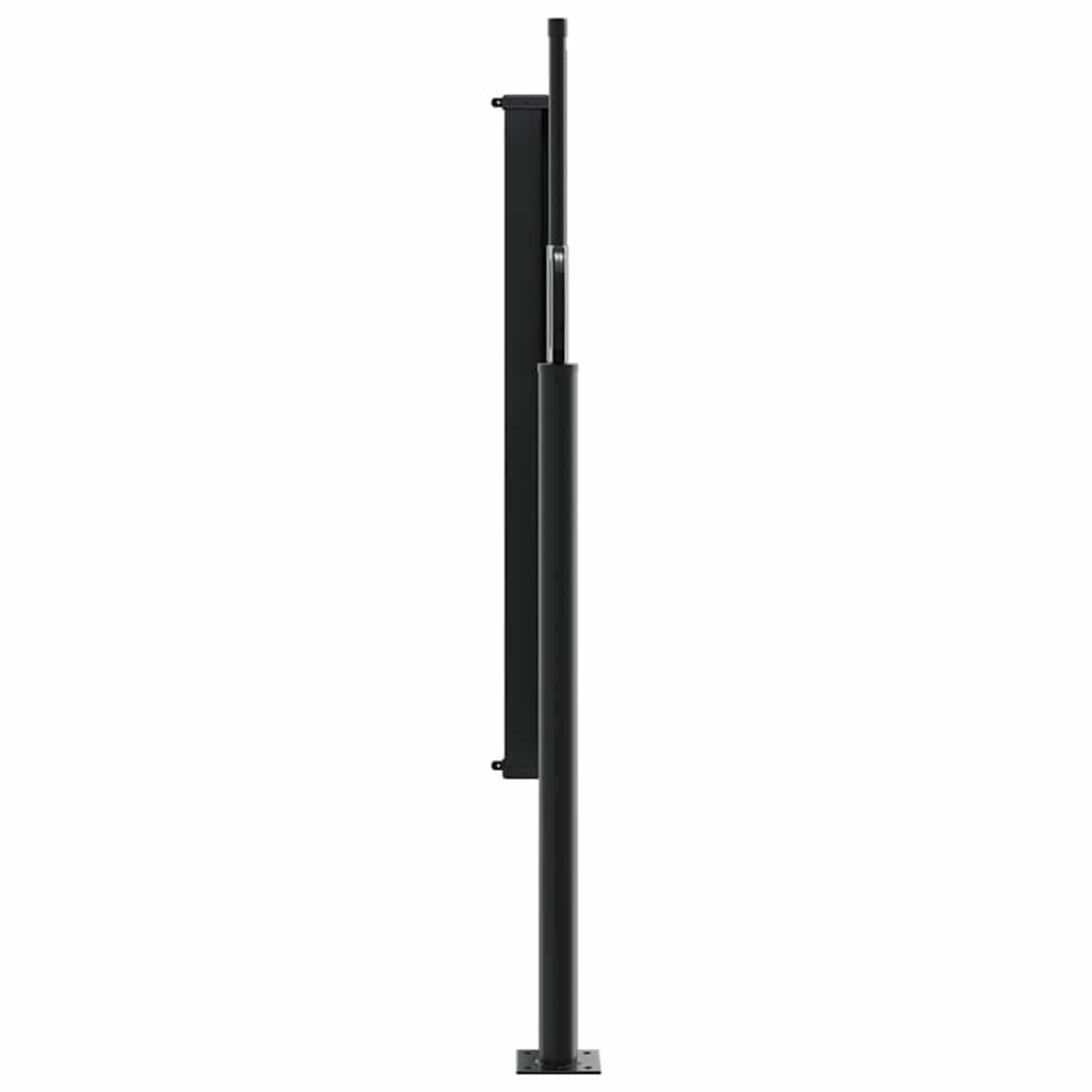 Retractable Side Awning Brown 117x300 cm