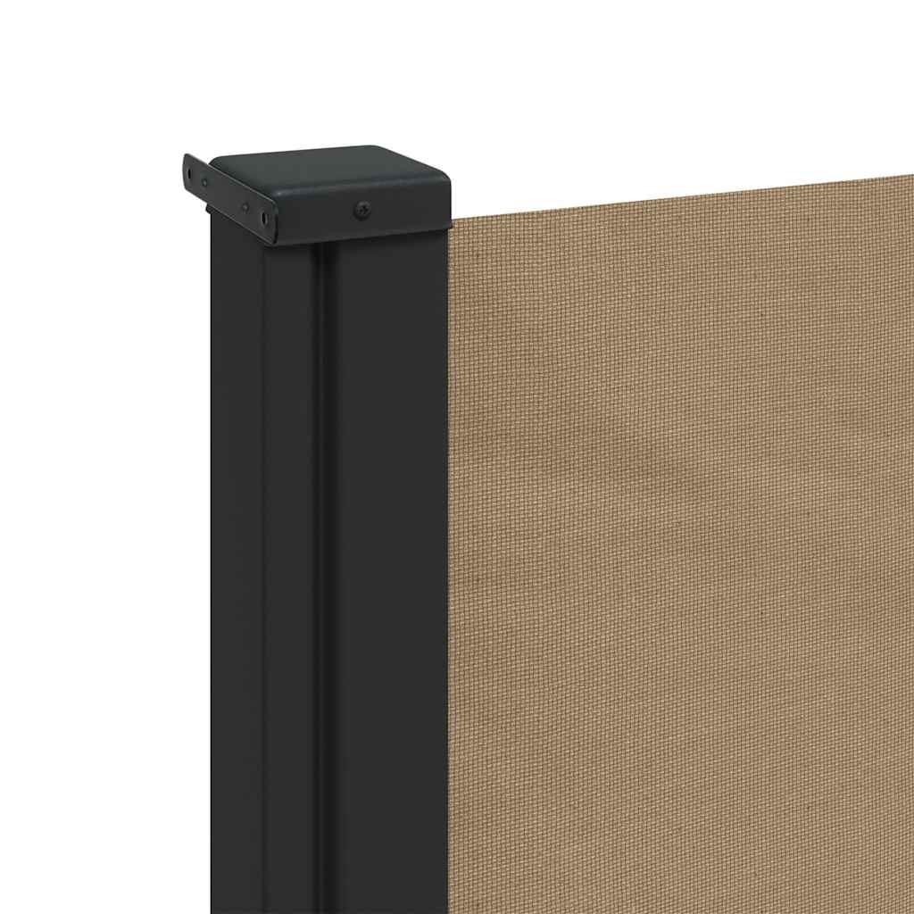 Retractable Side Awning Taupe 117x300 cm