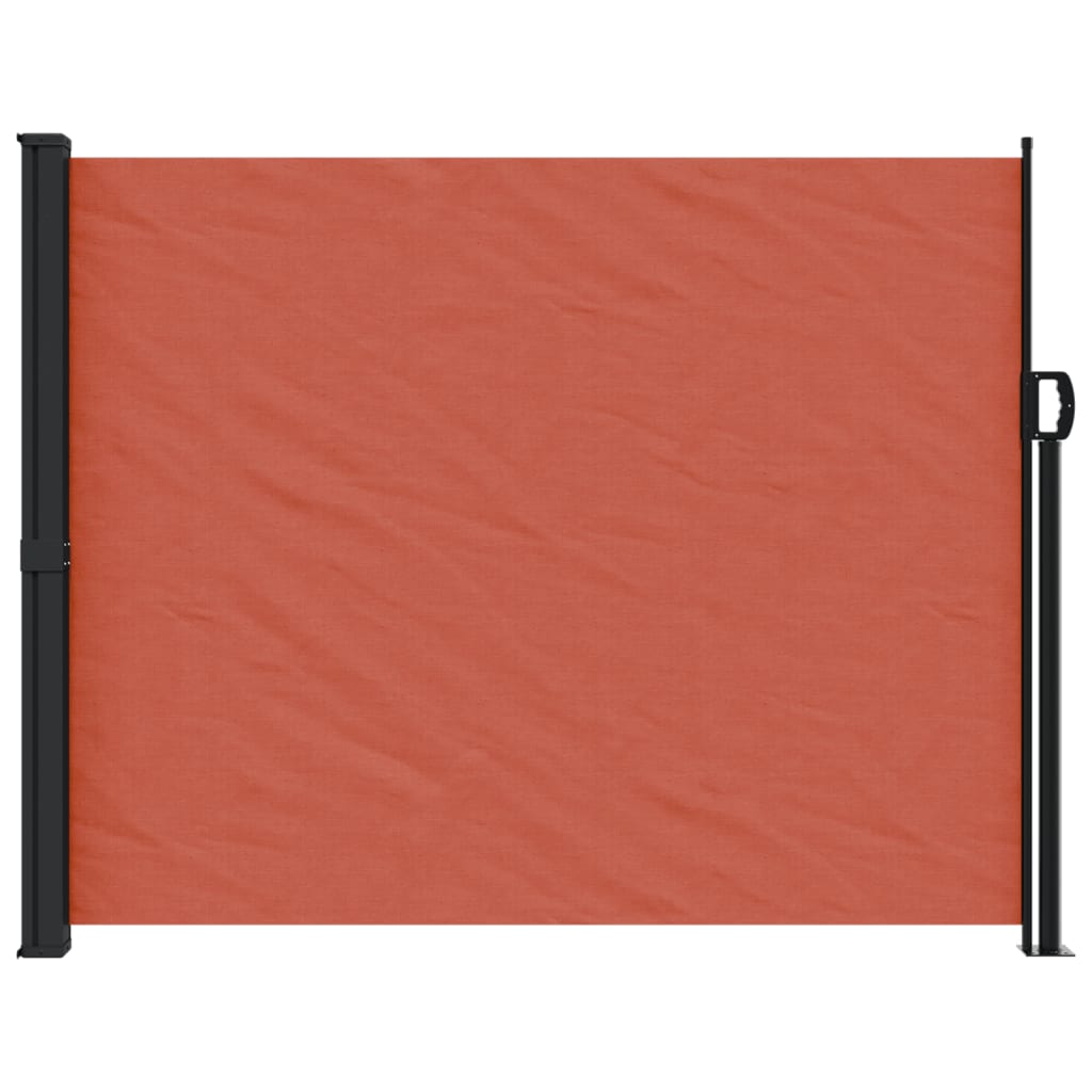 vidaXL Retractable Side Awning Terracotta 160x300 cm