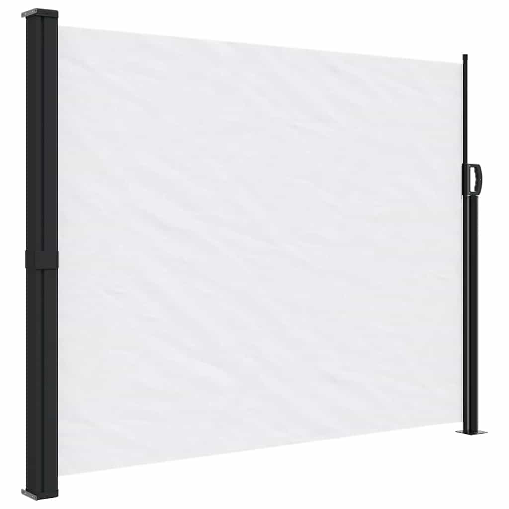 Retractable Side Awning White 170x300 cm