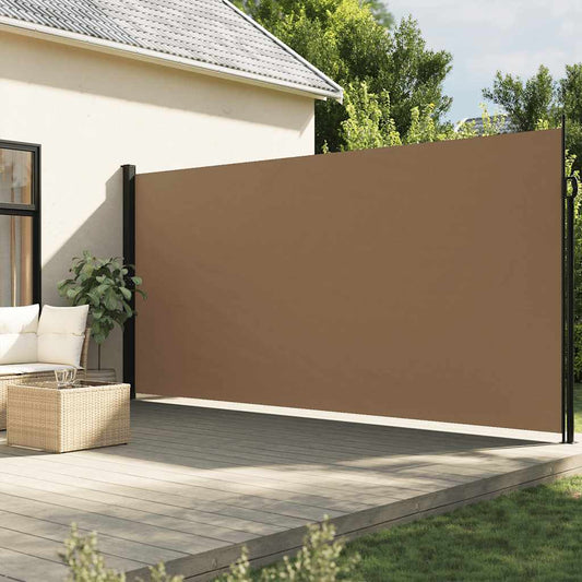 Retractable Side Awning Taupe 220x300 cm