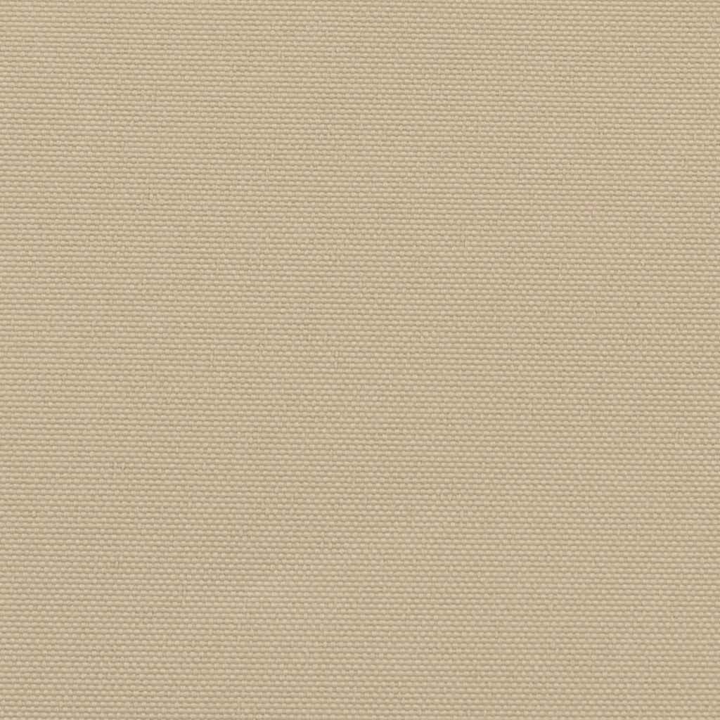 Retractable Side Awning Beige 200x500 cm