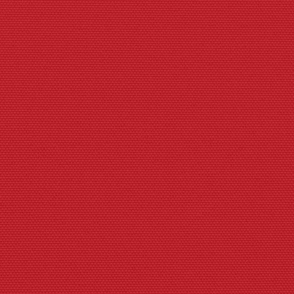 Retractable Side Awning Red 200x600 cm