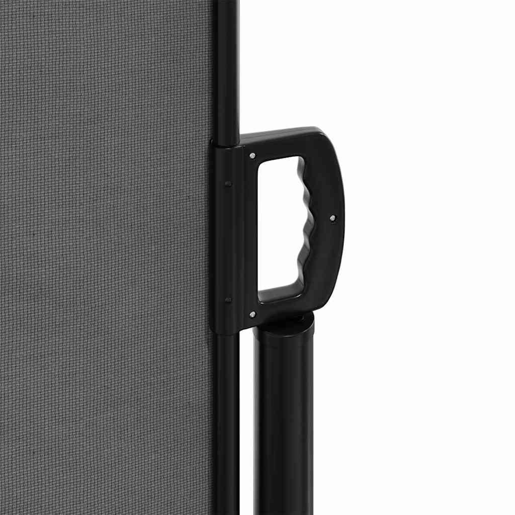 Retractable Side Awning Anthracite 100x1000 cm