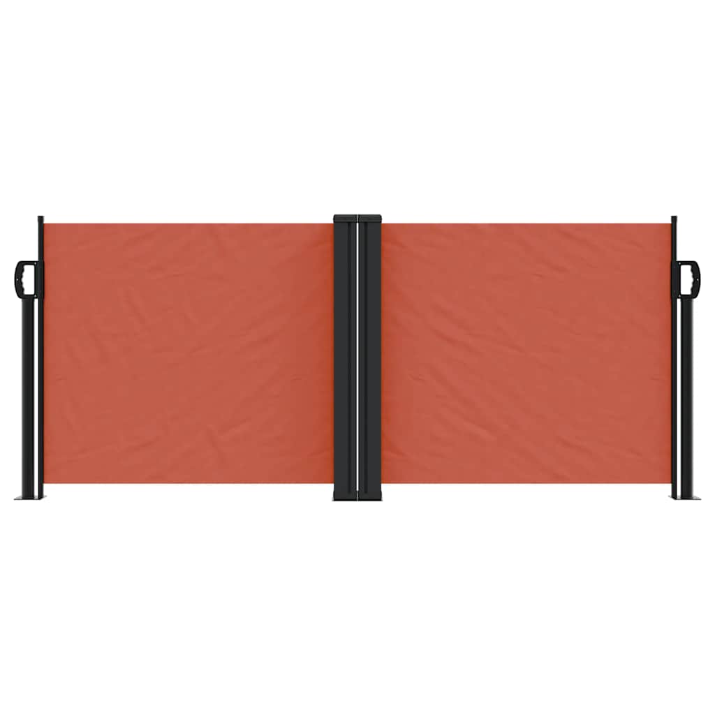 Retractable Side Awning Terracotta 100x1000 cm