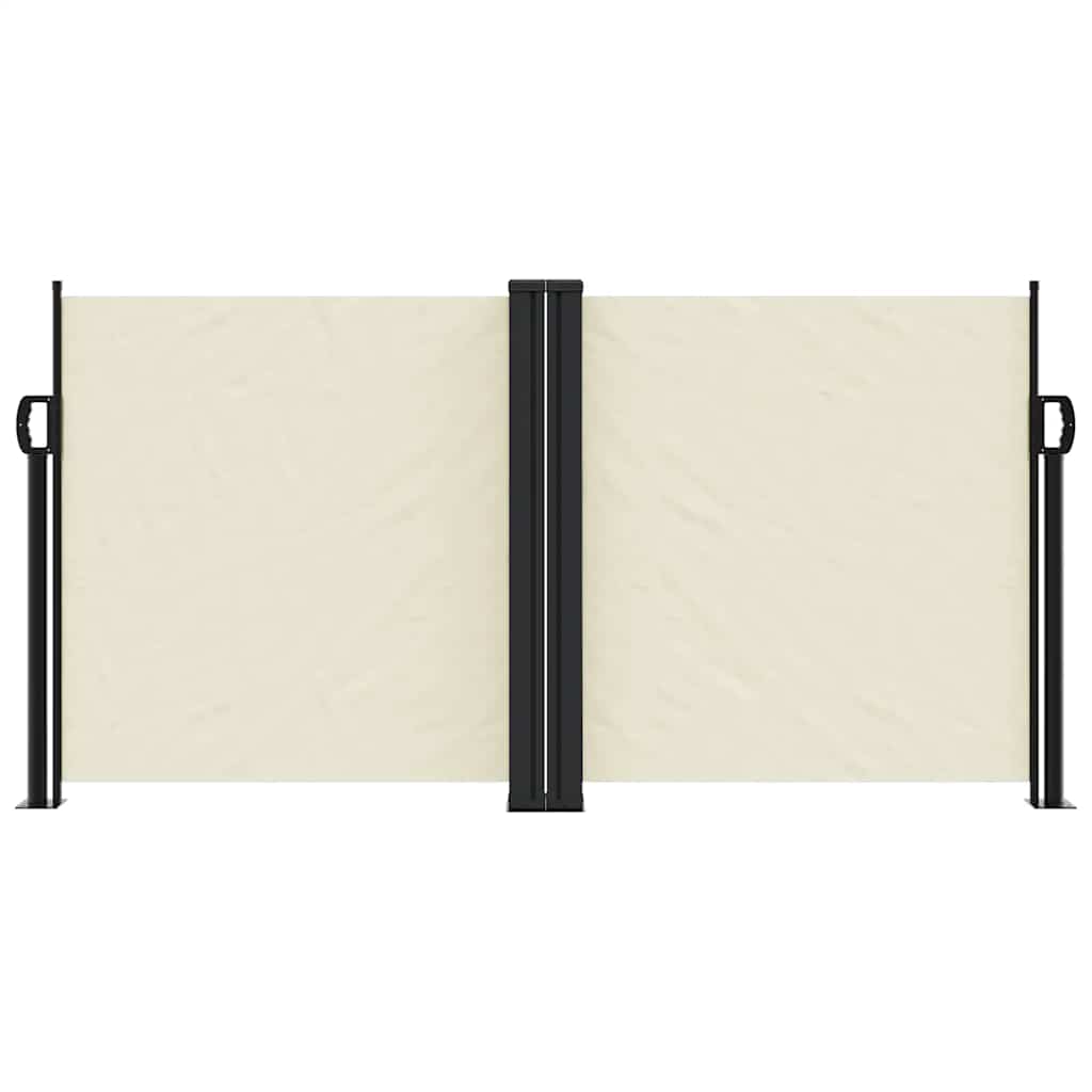 Retractable Side Awning Cream 120x1000 cm