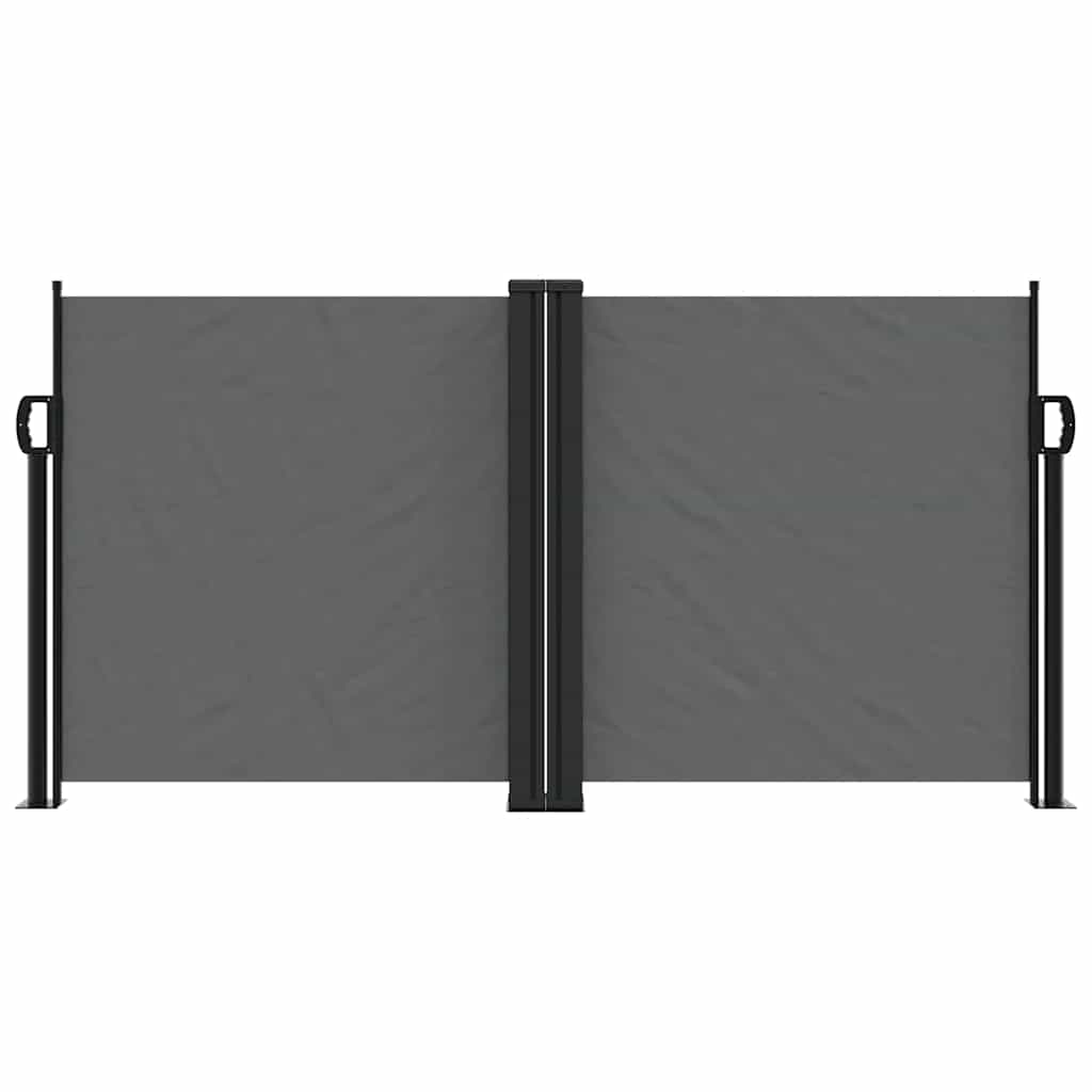 Retractable Side Awning Anthracite 120x1000 cm