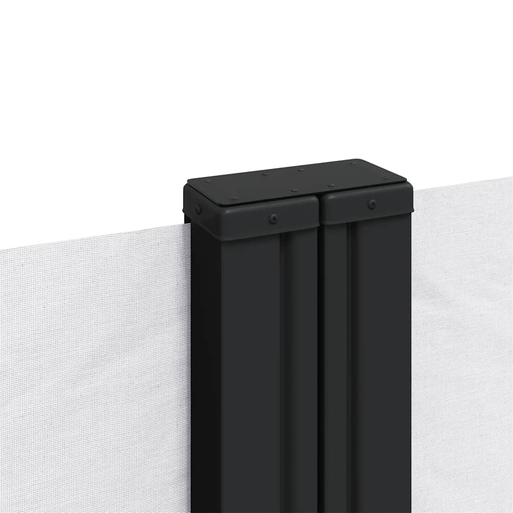 Retractable Side Awning White 120x1200 cm