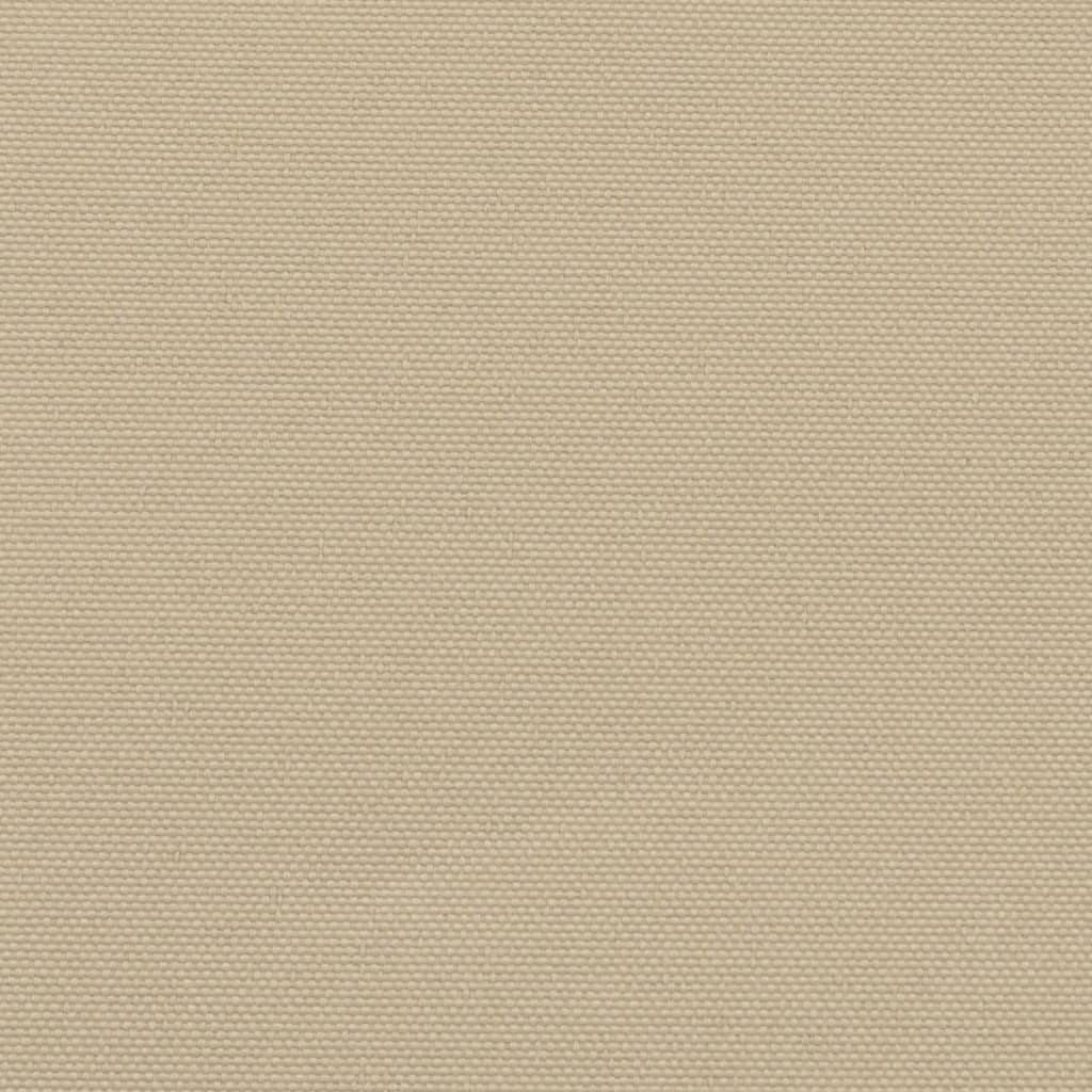 Retractable Side Awning Beige 140x1200 cm
