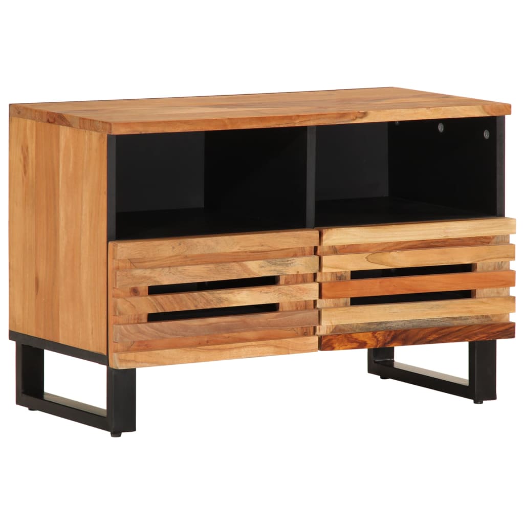 vidaXL TV Cabinet 70x34x46 cm Solid Wood Acacia