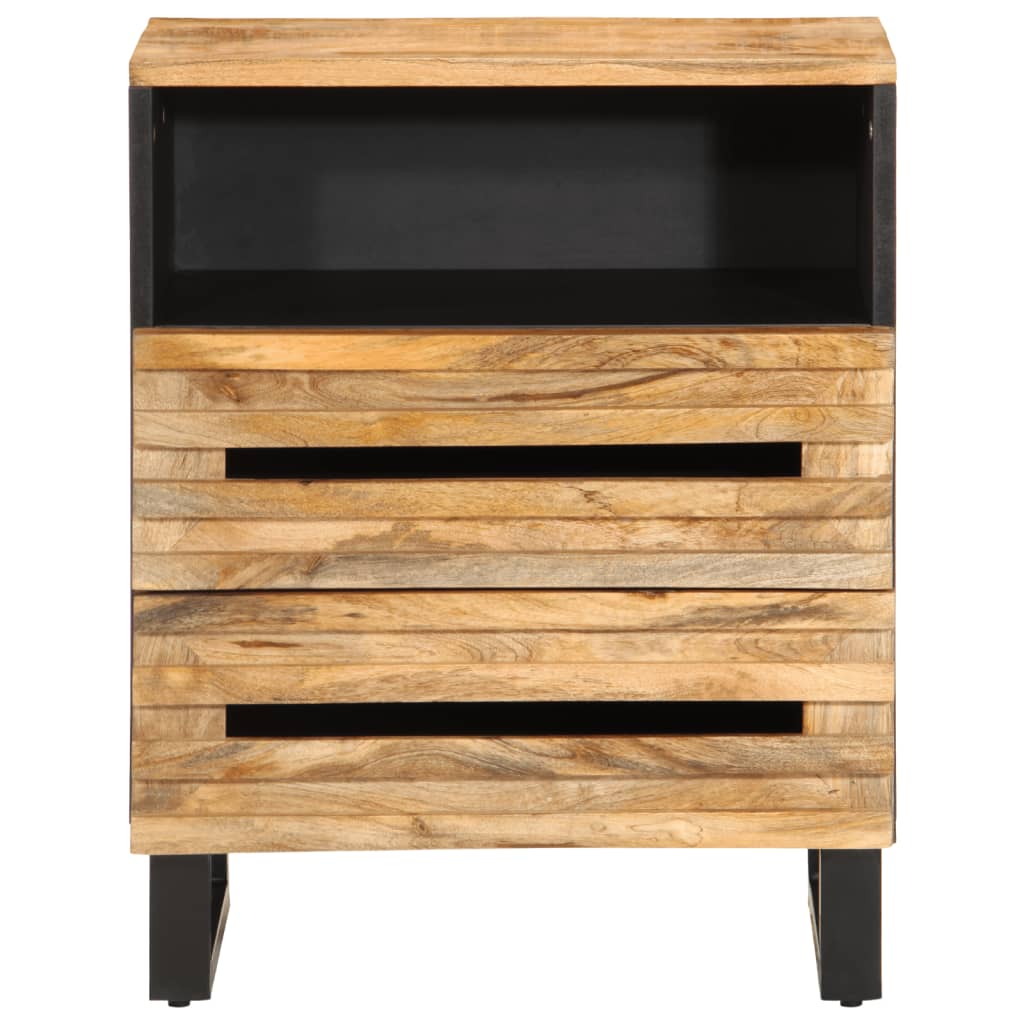 vidaXL Bedside Cabinet 50x34x62 cm Solid Wood Acacia