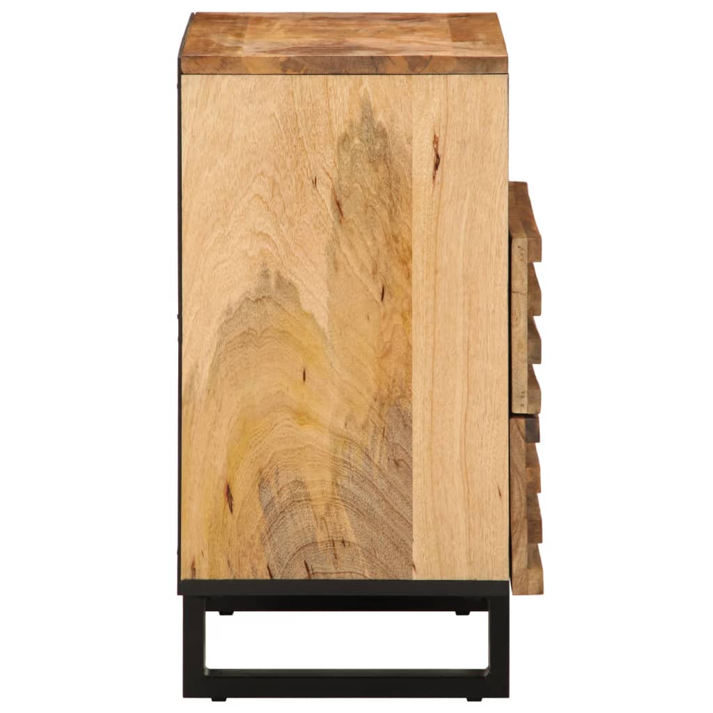 vidaXL Bedside Cabinet 50x34x62 cm Solid Wood Acacia