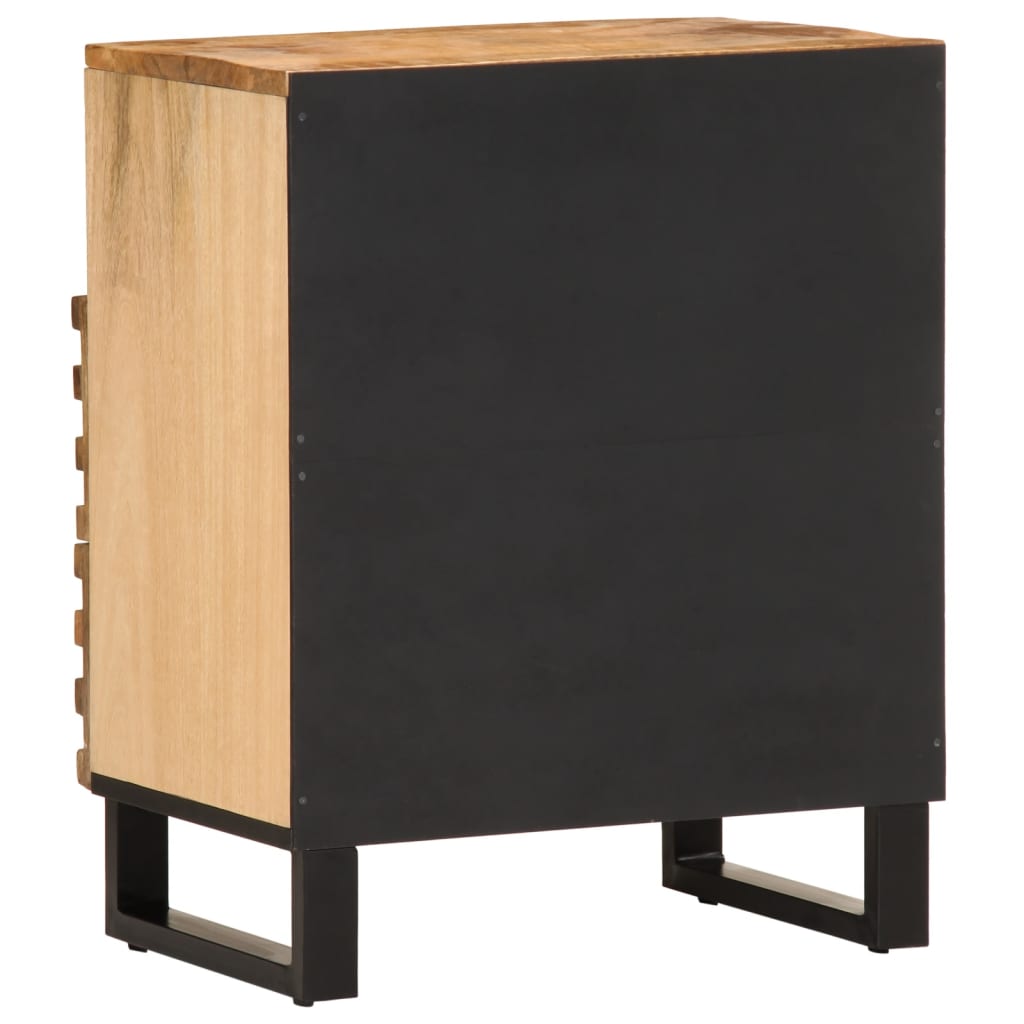 vidaXL Bedside Cabinet 50x34x62 cm Solid Wood Acacia