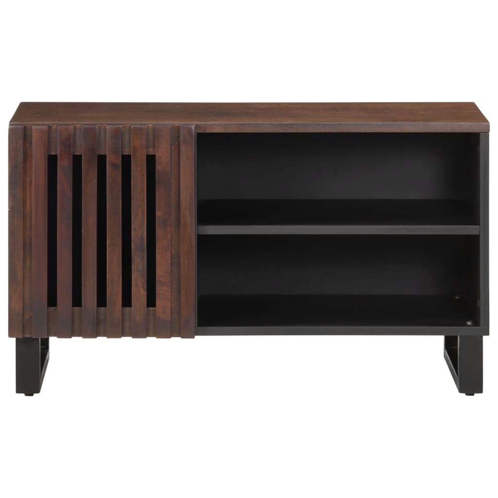 vidaXL TV Cabinet Brown 80x34x46 cm Solid Wood Mango