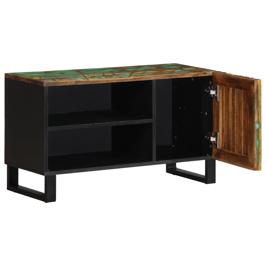 vidaXL TV Cabinet 80x34x46 cm Solid Wood Acacia