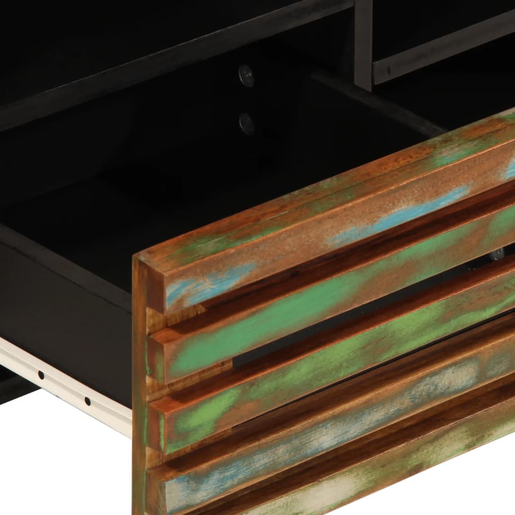 TV Cabinet 100x34x46 cm Solid Wood Acacia
