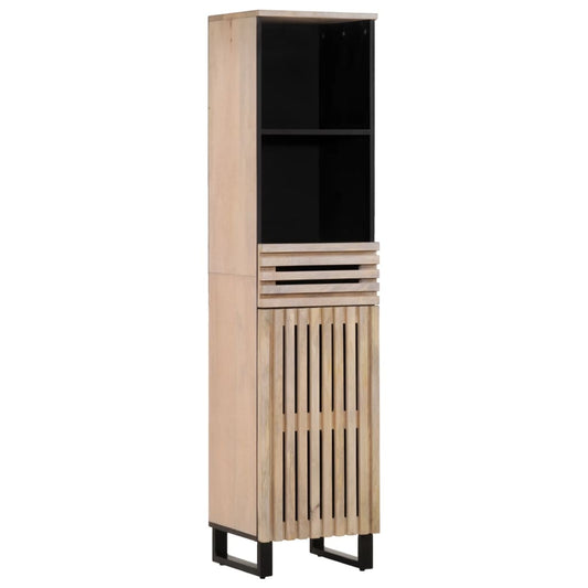 vidaXL Sideboard 38x34x160 cm Solid Wood Mango