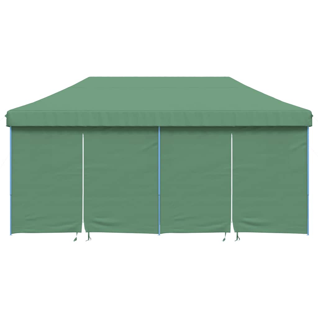 Party Tent Green with Blue Frame Oxford Fabric