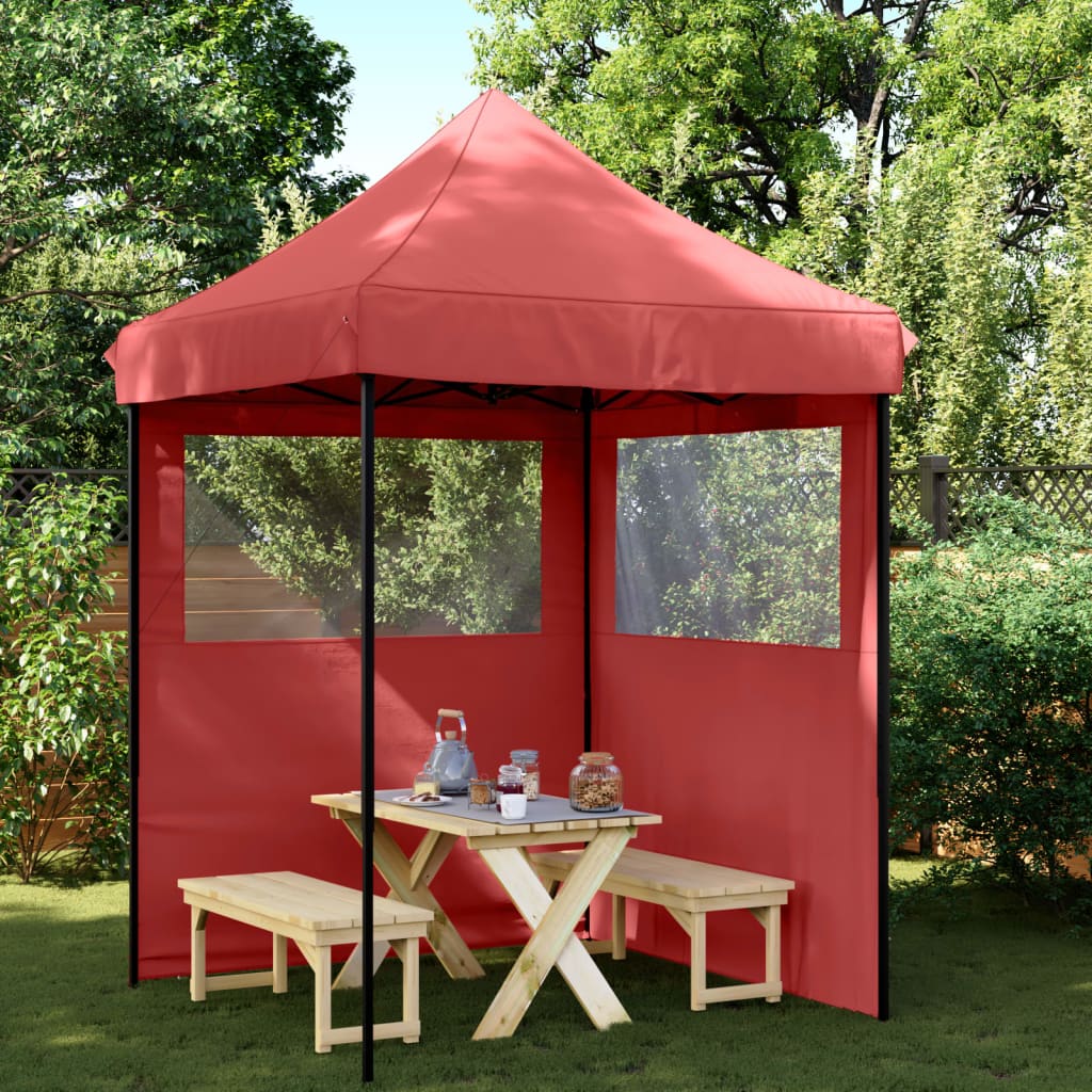 Party Tent Burgundy Oxford Fabric