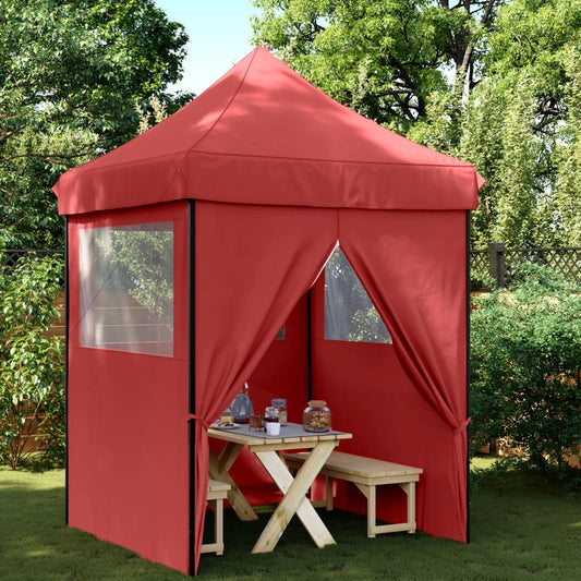 Party Tent Burgundy Oxford Fabric