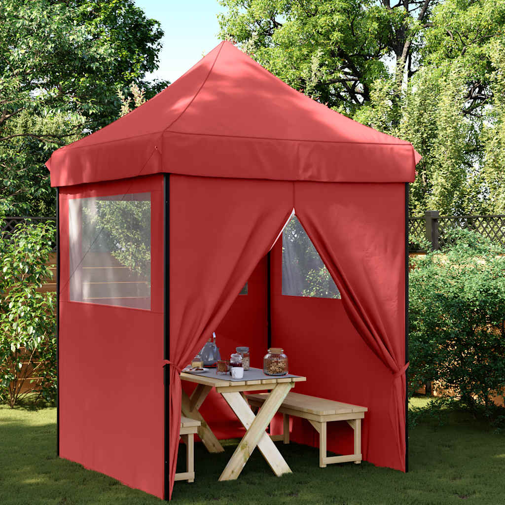 Party Tent Burgundy Oxford Fabric
