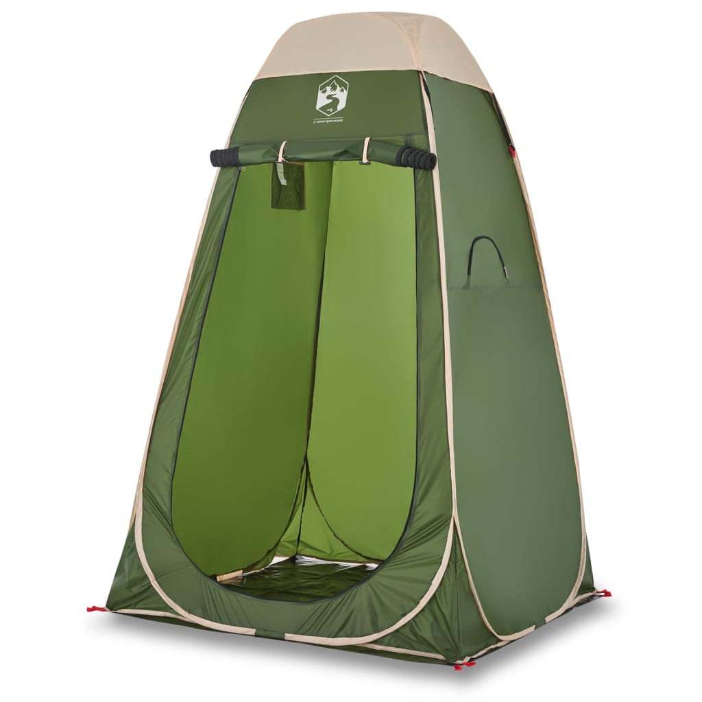 vidaXL Privacy Tent Green Pop-up Waterproof